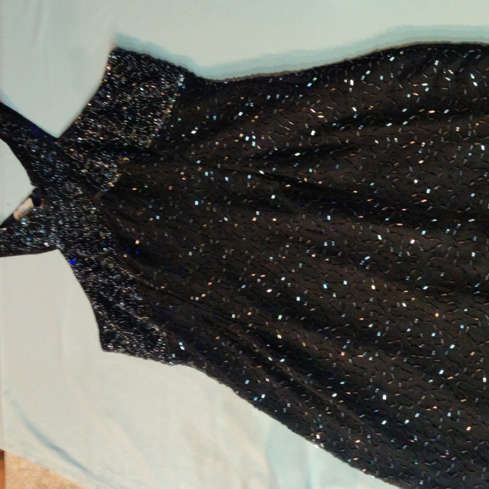Vintage Stenay beaded dress